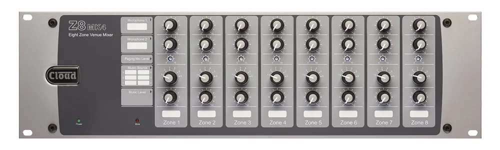 Cloud Z8MK4 8-zone venue mixer
