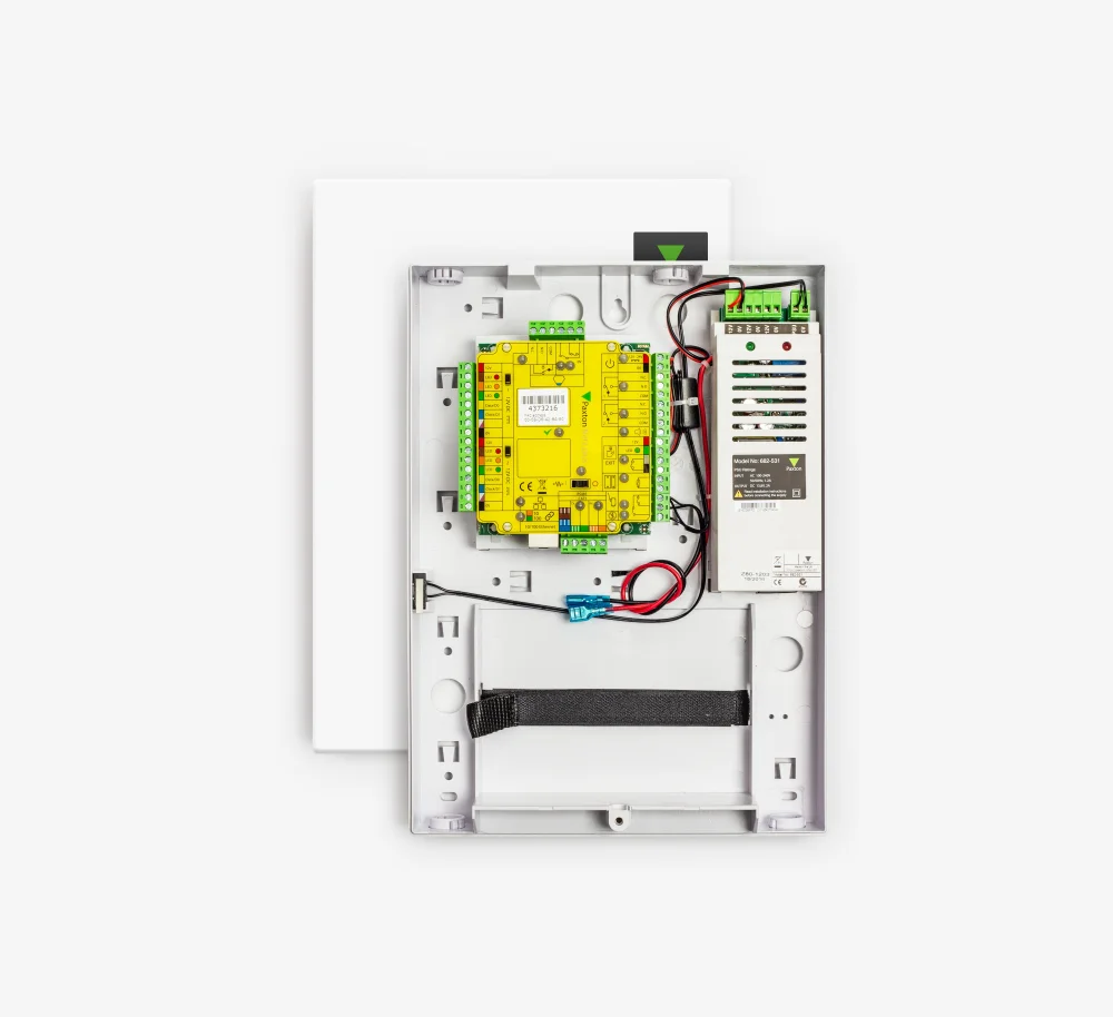 Paxton Net2 Plus single door controller in plastic cabinet