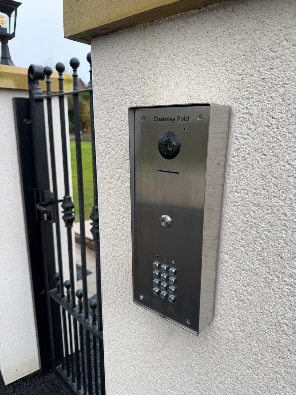 Hikvision IP video intercom system installed by Wilsons Systems, Fylde Coast